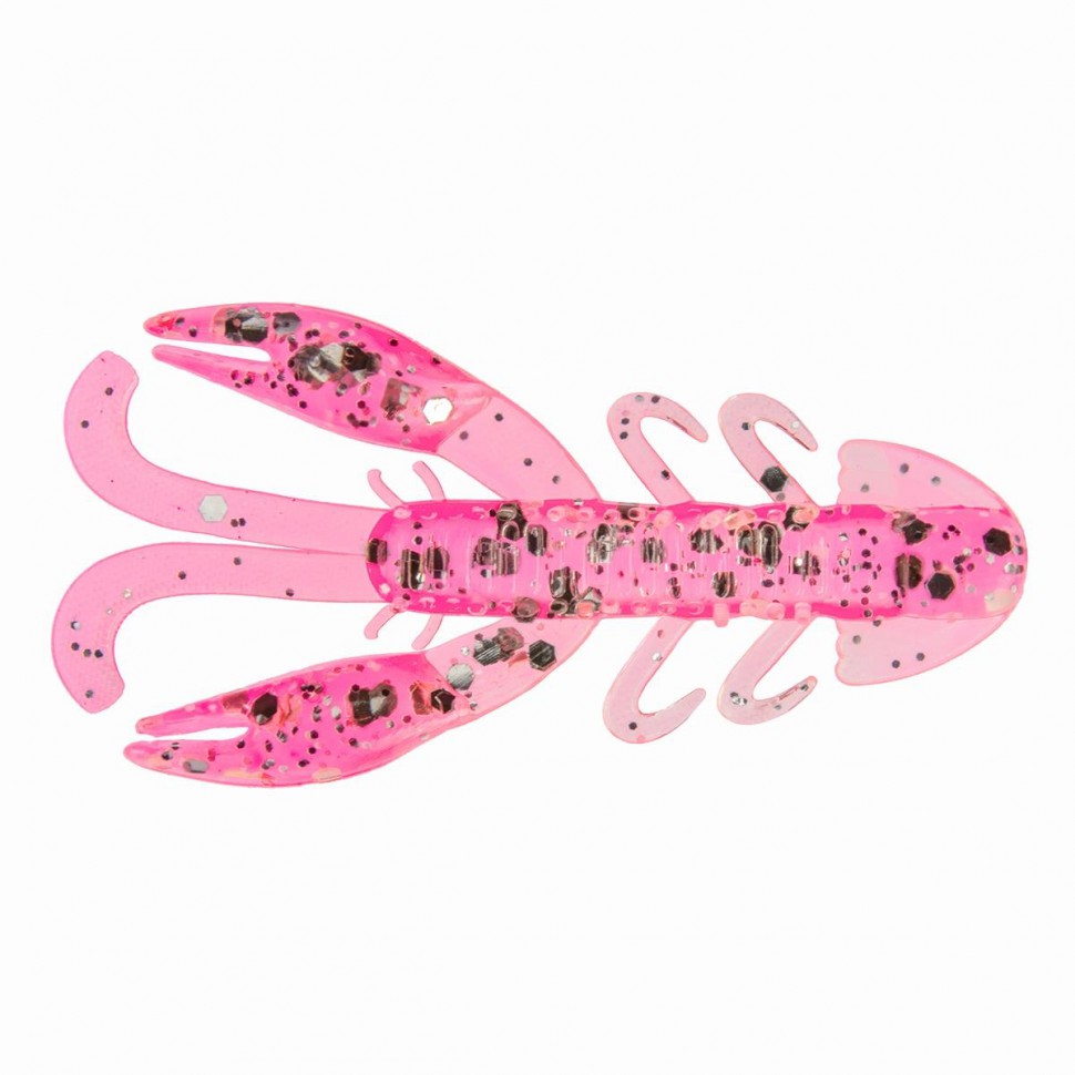 Рак Helios Omar 2,05"/5,2 см, цвет Silver Sparkles & Pink 15 шт HS-24-035 , 